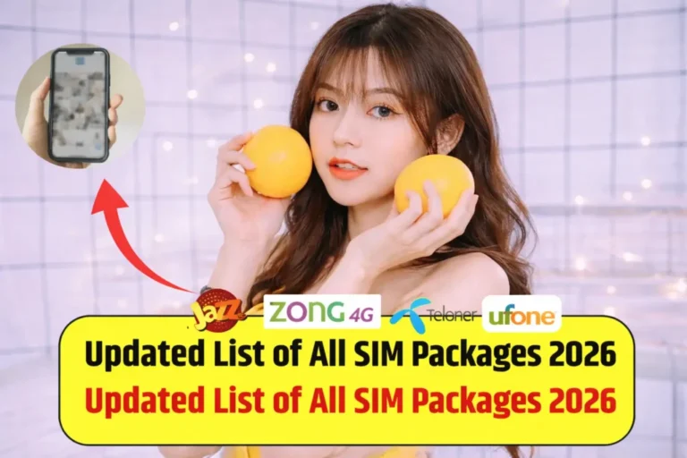 Updated List of All SIM Packages 2026 Updated List of All SIM Packages 2026