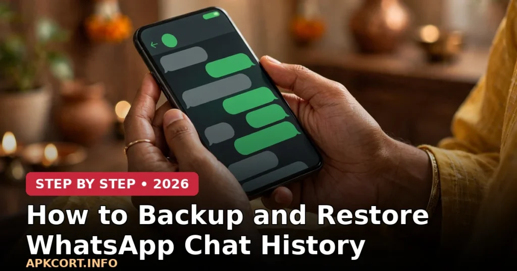 How to Backup and Restore WhatsApp Chat History [2026]
