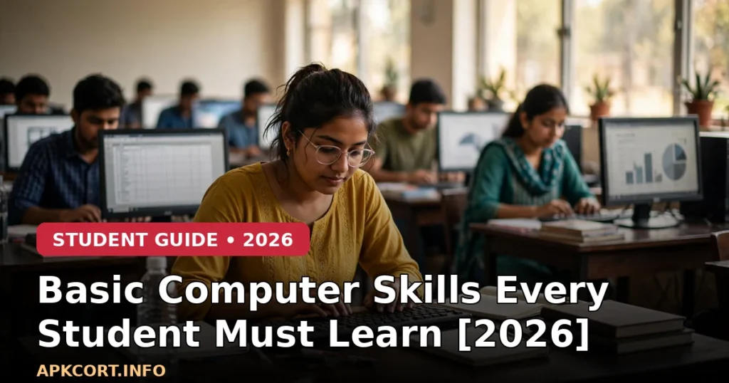 Basic Computer Skills Every Student Must Learn [2026]