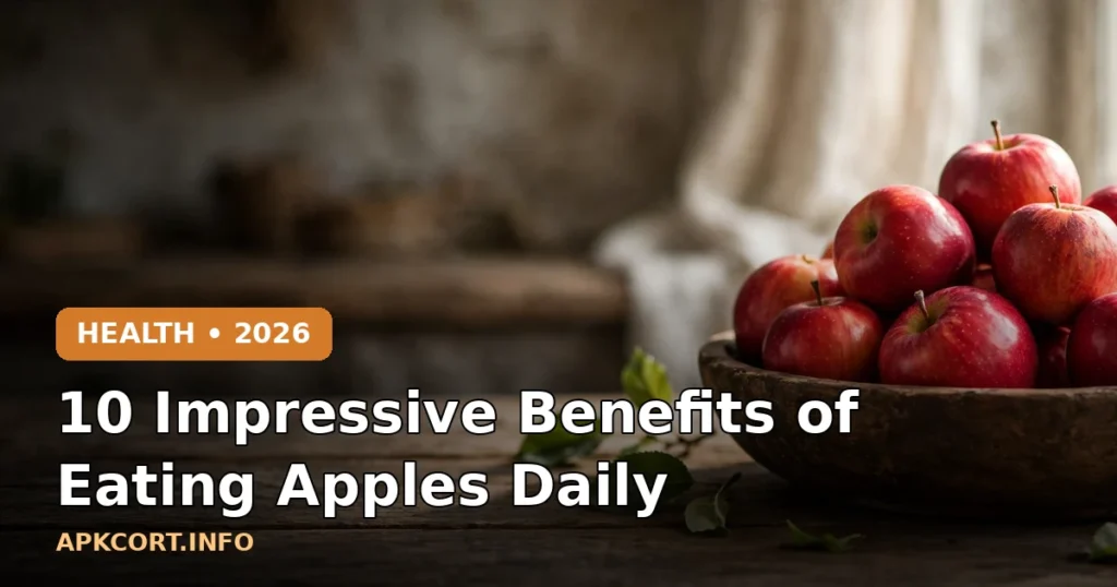10 Impressive Benefits of Eating Apples Daily
