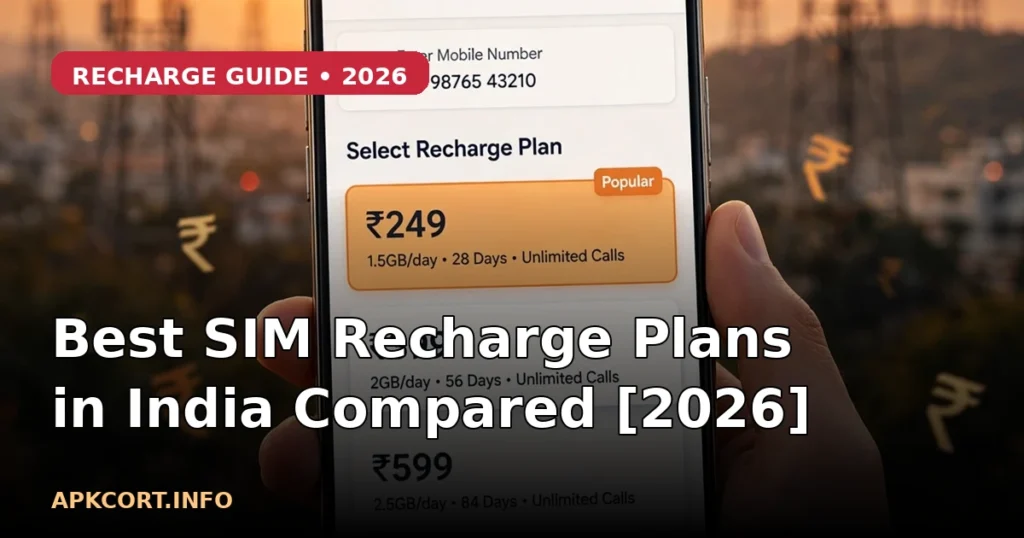 Best SIM Recharge Plans in India Compared [2026]