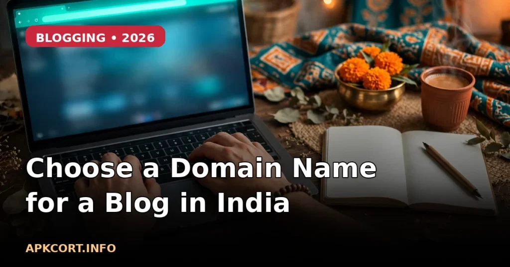 How to Choose a Domain Name for a Blog in India [2026]