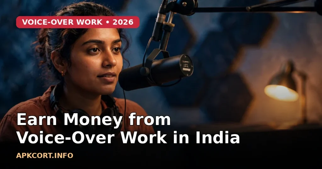 How to Earn Money from Voice-Over Work in India [2026]
