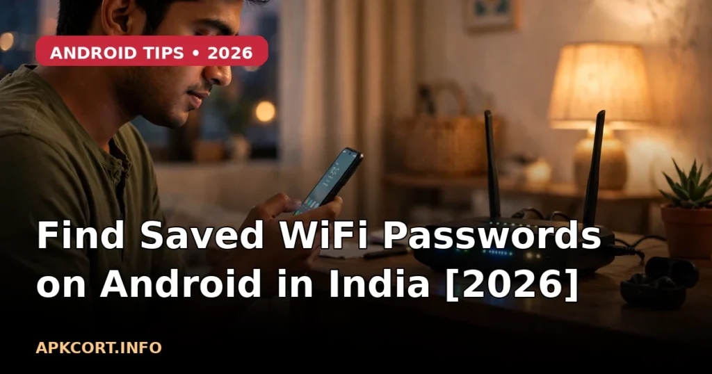 How to Find Saved WiFi Passwords on Android in India [2026]