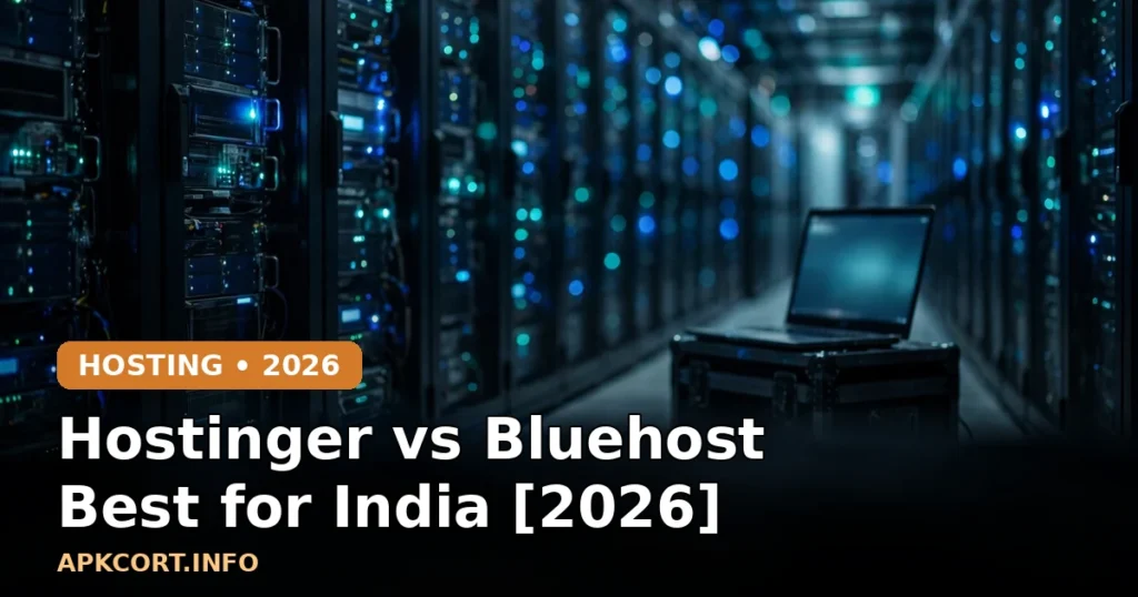 Hostinger vs Bluehost: Best Web Hosting for India [2026]
