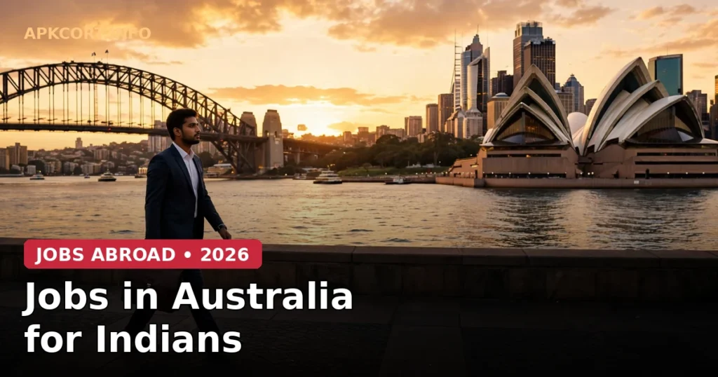 Jobs in Australia for Indians with Visa Sponsorship [2026]