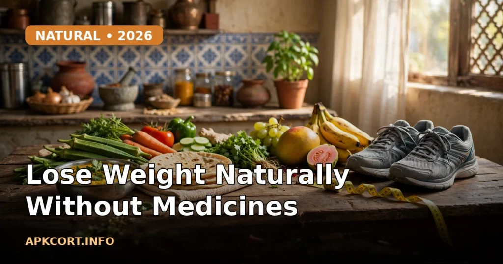 How to Lose Weight Naturally Without Medicines