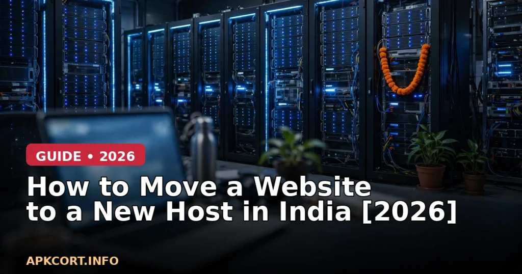 How to Move a Website to a New Host in India [2026]