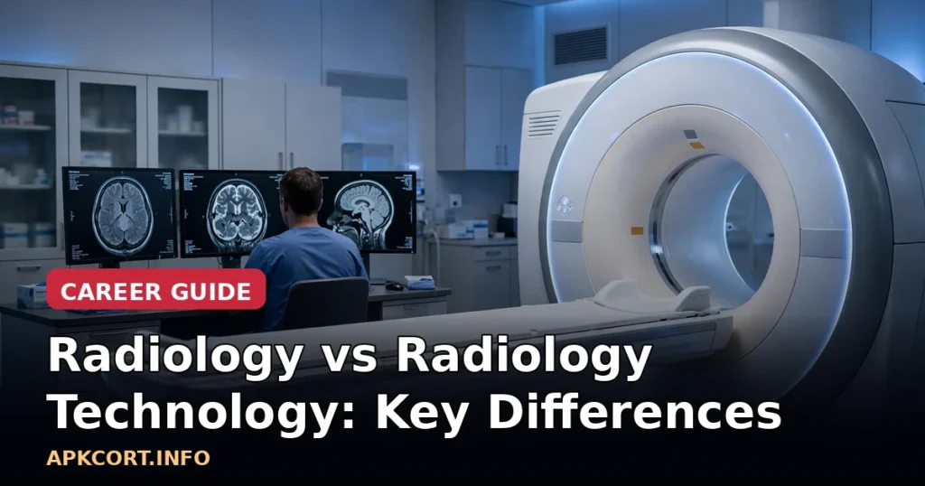 Radiology vs Radiology Technology: Key Differences