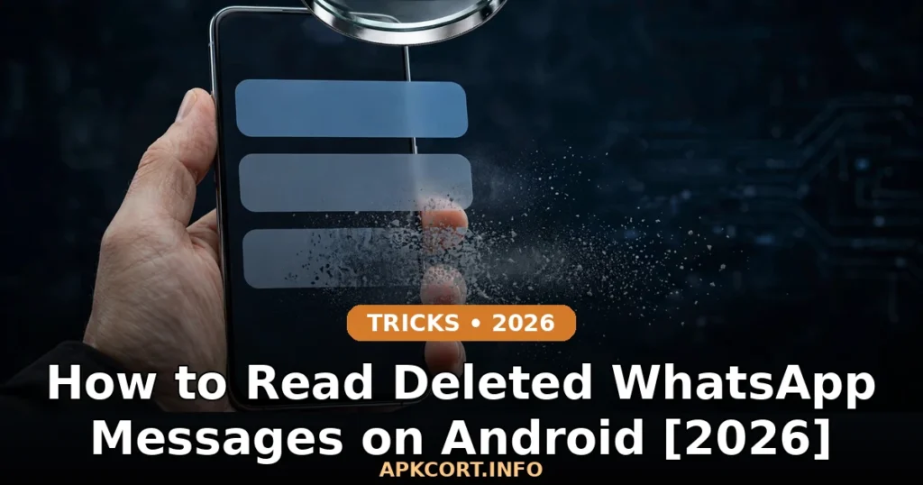 How to Read Deleted WhatsApp Messages on Android [2026]