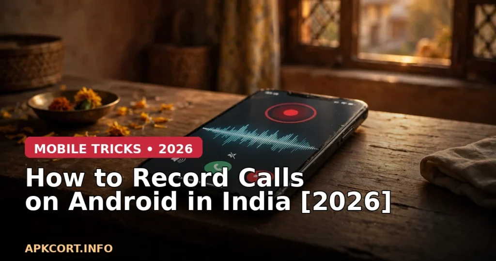 How to Record Calls on Android in India [2026]