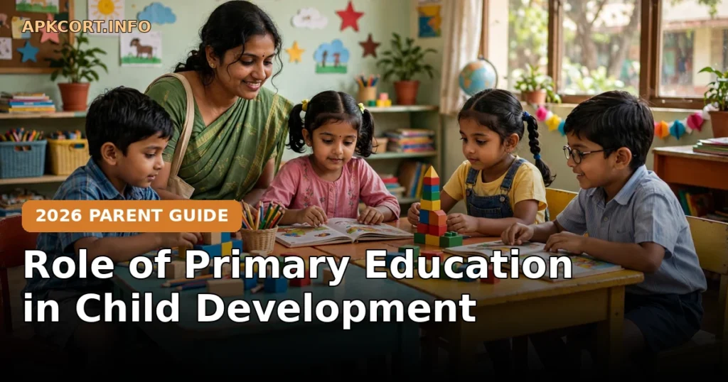 Role of Primary Education in Child Development