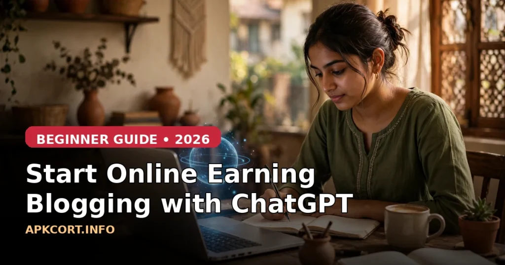 How to Start Online Earning from Blogging with ChatGPT [2026]